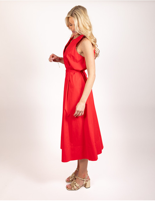 Twinset lang kleed rood