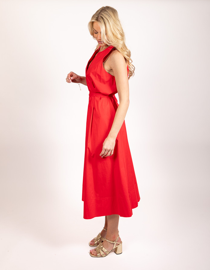 Twinset lang kleed rood
