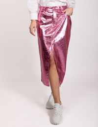 Four Roses midi rok roze