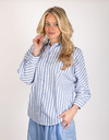 Lalotti lange mouw bloes blauw