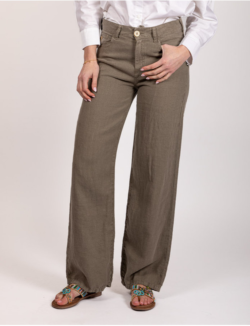Lois Jeans geklede broek kaki