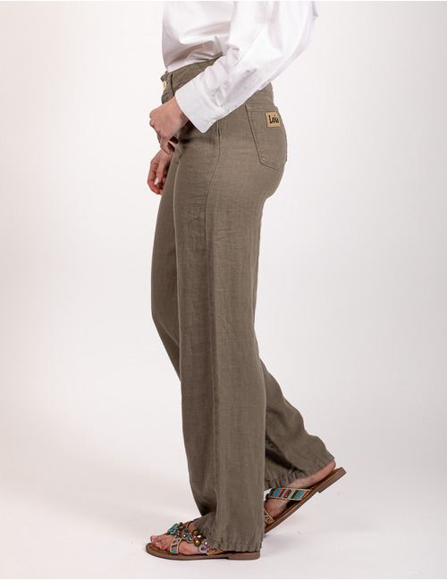 Lois Jeans geklede broek kaki