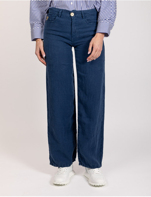 Lois Jeans geklede broek blauw