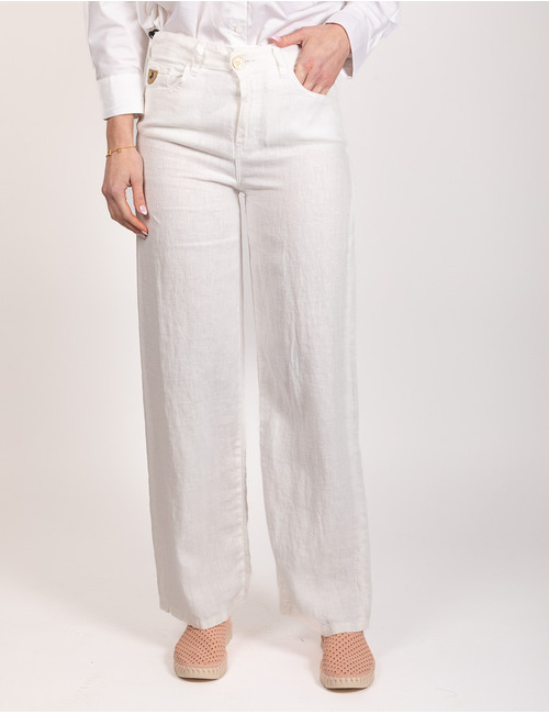 Lois Jeans geklede broek wit