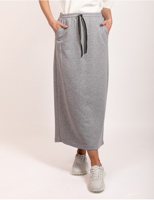 Access midi rok grijs