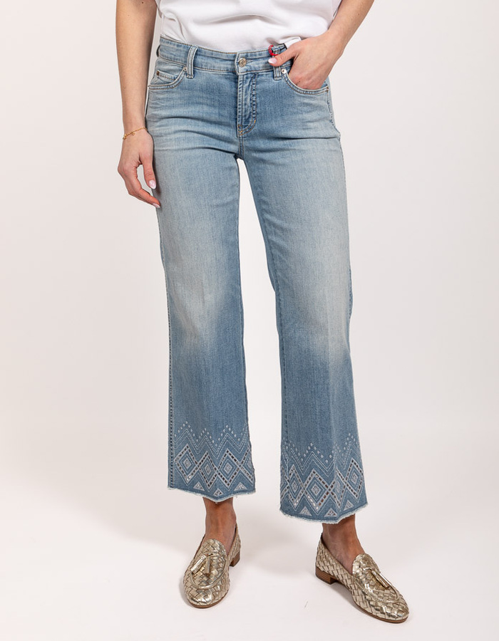 Cambio regular fit jeans lichte washing