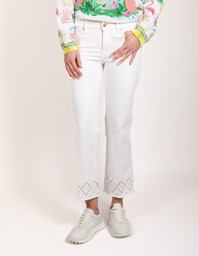 Cambio regular fit jeans wit