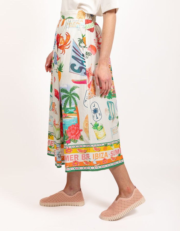 Princess Goes Hollywood midi rok multicolor
