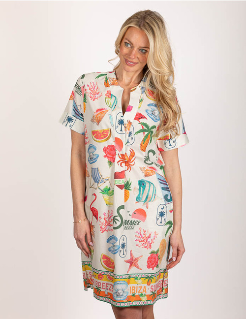 Princess Goes Hollywood kort kleed multicolor