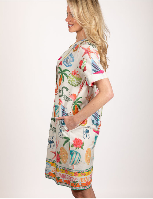 Princess Goes Hollywood kort kleed multicolor