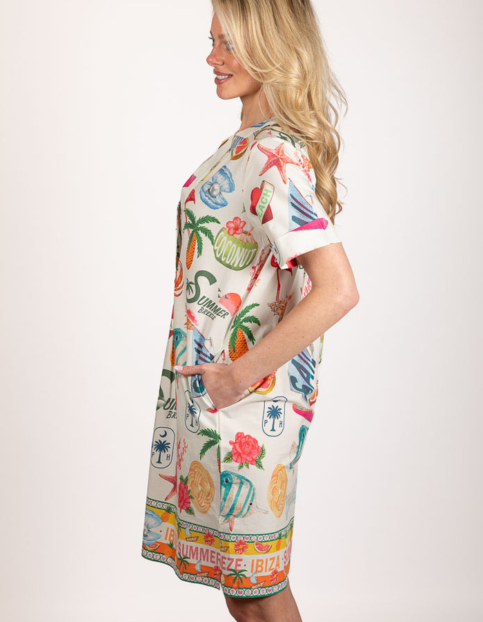 Princess Goes Hollywood kort kleed multicolor