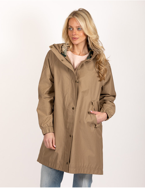 Barbour regenjassen taupe