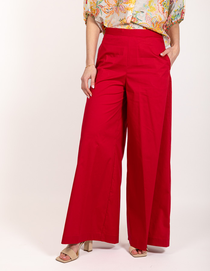 Liviana Conti geklede broek rood