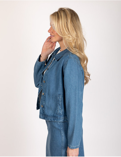 Senso jeansjas midden washing