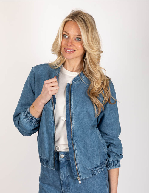Senso jeansjas midden washing