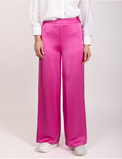 Senso broek met elatische band fuschia