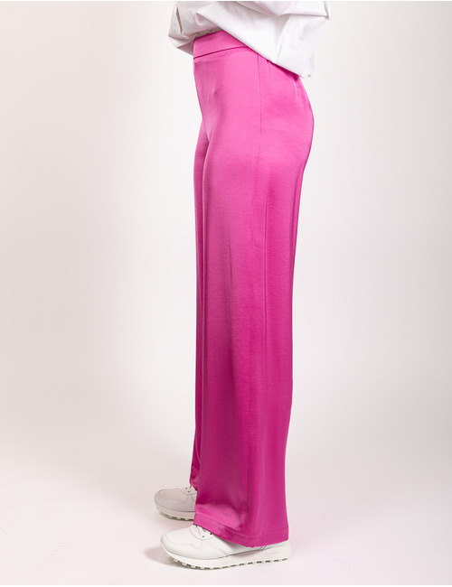 Senso broek met elatische band fuschia