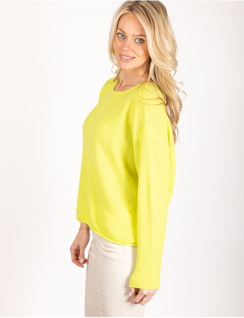 Mika Elles lange mouw pull geel