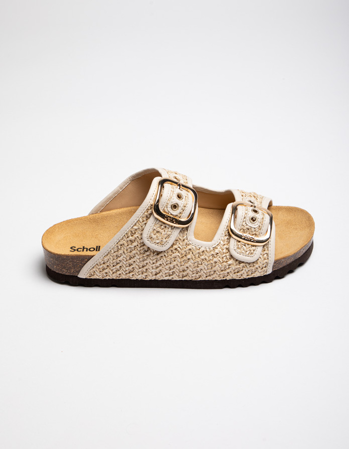 Scholl birkenstock beige