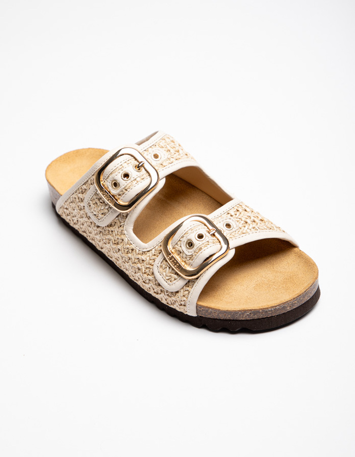 Scholl birkenstock beige