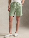 Groene oxford short met drawstring