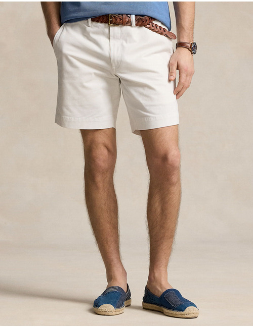 Witte straight fit stretch chino short