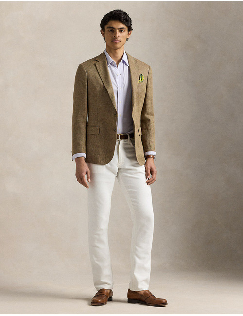 knit oxford overhemd