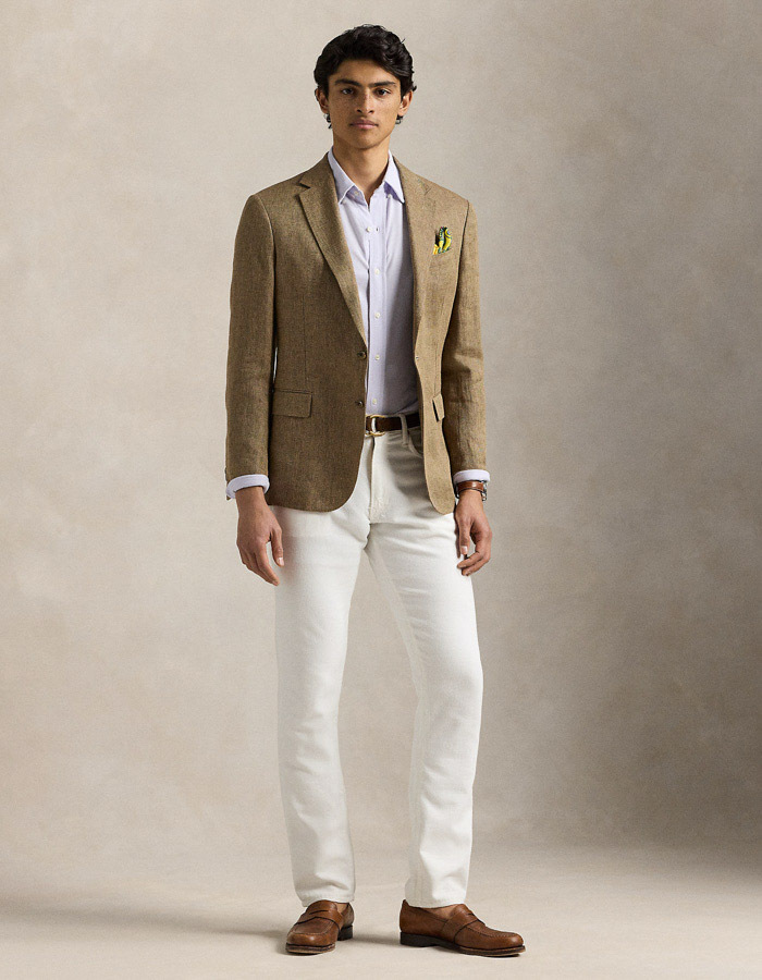 knit oxford overhemd