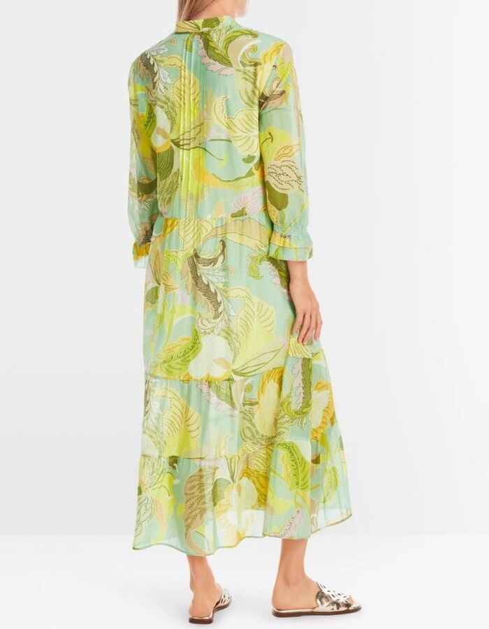 Marccain midi kleed multicolor