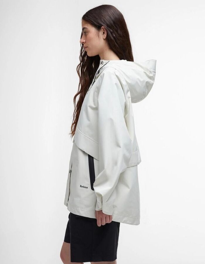 Barbour regenjassen ecru