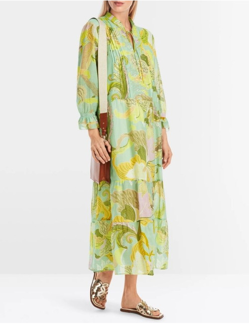 Marccain midi kleed multicolor