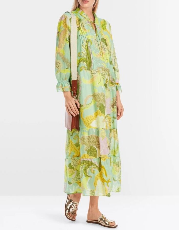 Marccain midi kleed multicolor