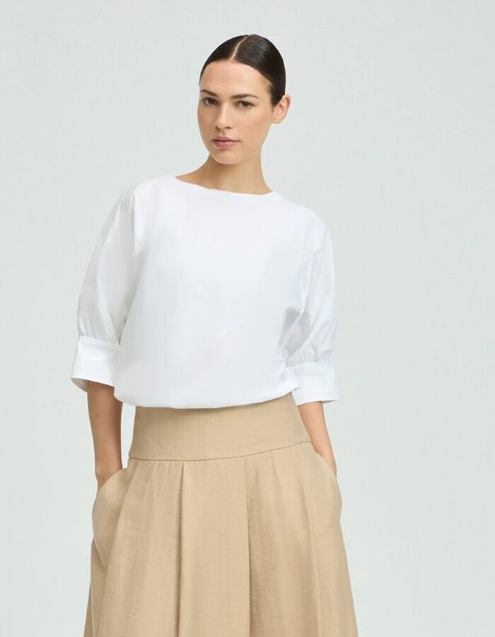 Xandres t-shirt korte mouw wit