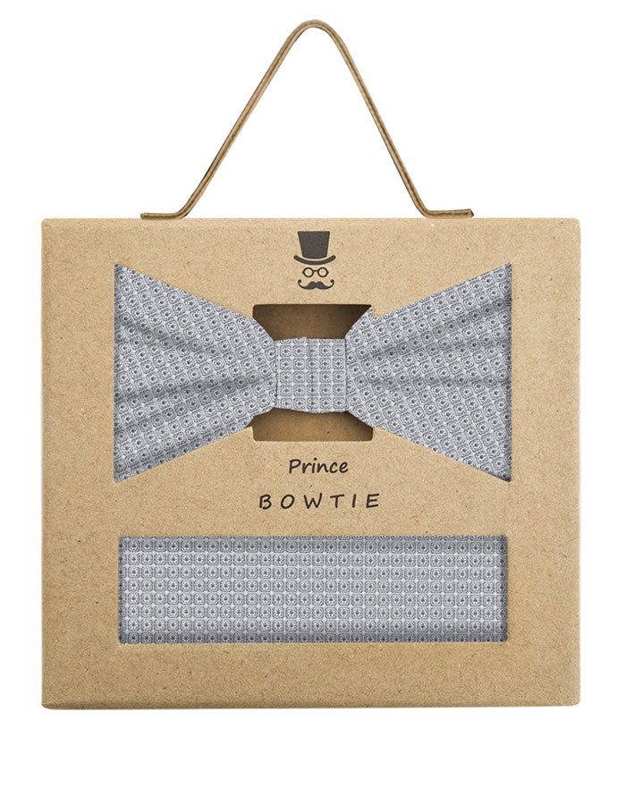 Prince Bowtie vlinderdassen grijs