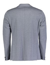 Lichtblauwe slim fit jersey kostuumvest 55050 