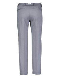 Lichtblauwe slim fit jersey kostuumbroek 55050 