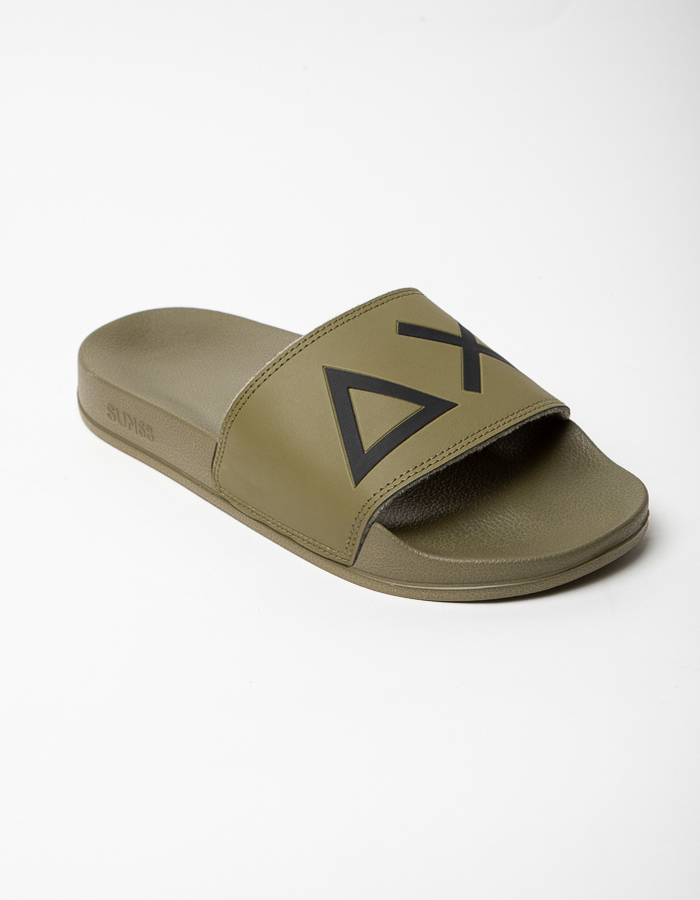 Sun 68 Schoenen flipflops kaki