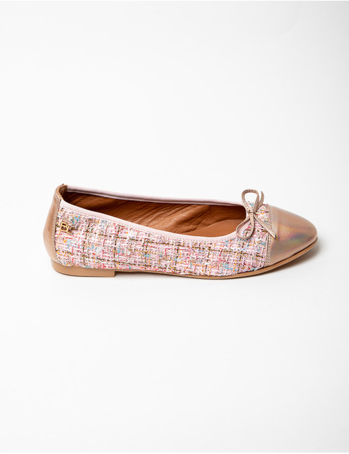 Babouche ballerina roze