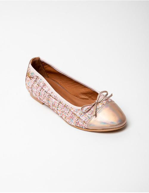 Babouche ballerina roze