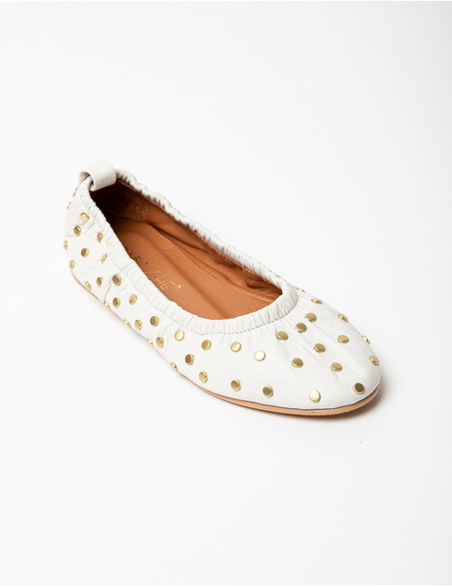Babouche ballerina ecru