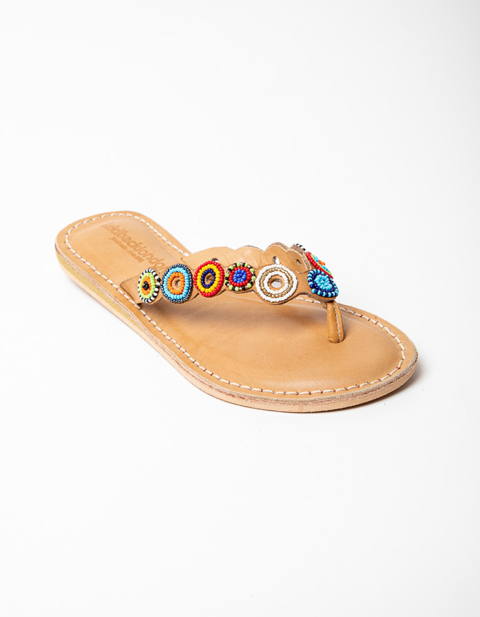 Laidback Londen slipper multicolor