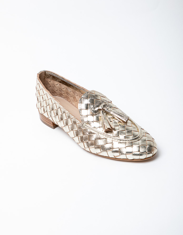 Pertini mocassin goud