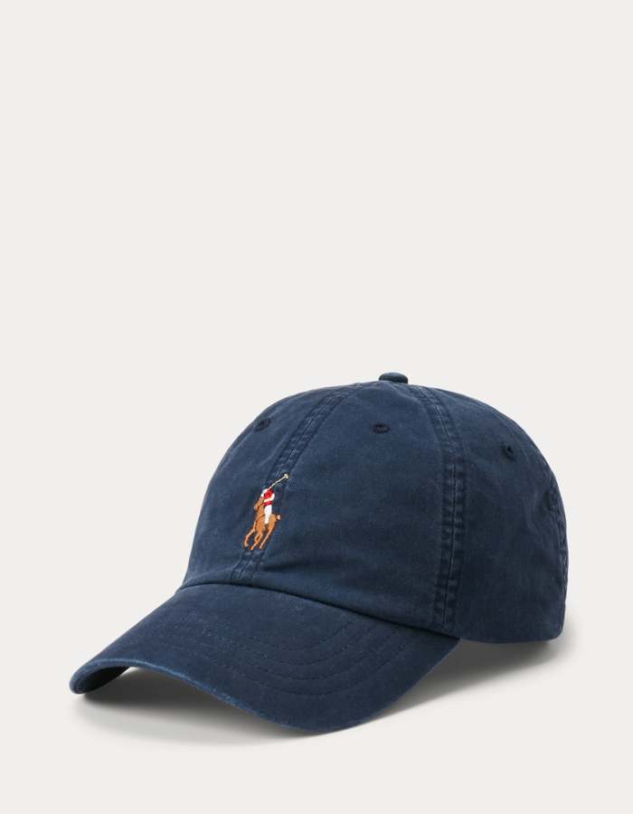 Stretch twill baseball cap – Nautical Ink