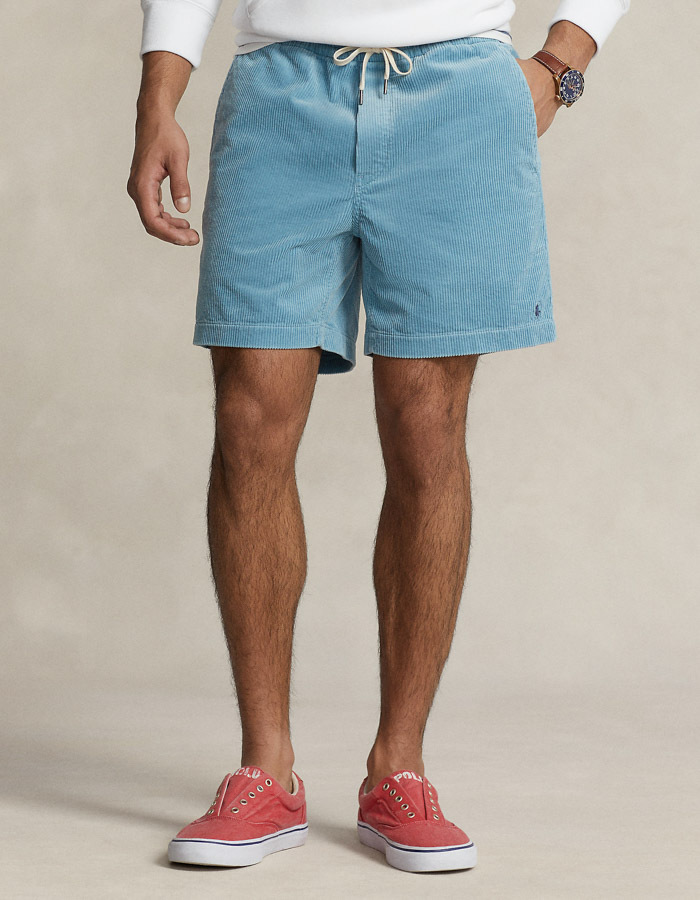 6-Inch Corduroy Short met Trekkoord