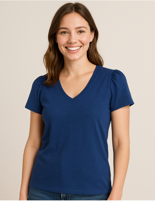 Due Amanti t-shirt blauw