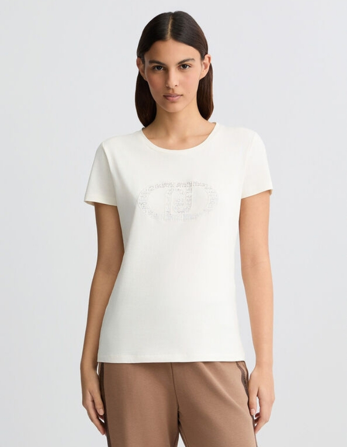Liu Jo t-shirt korte mouw wit