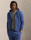 Double-Knit Full-Zip Hoodie – Earth Blue