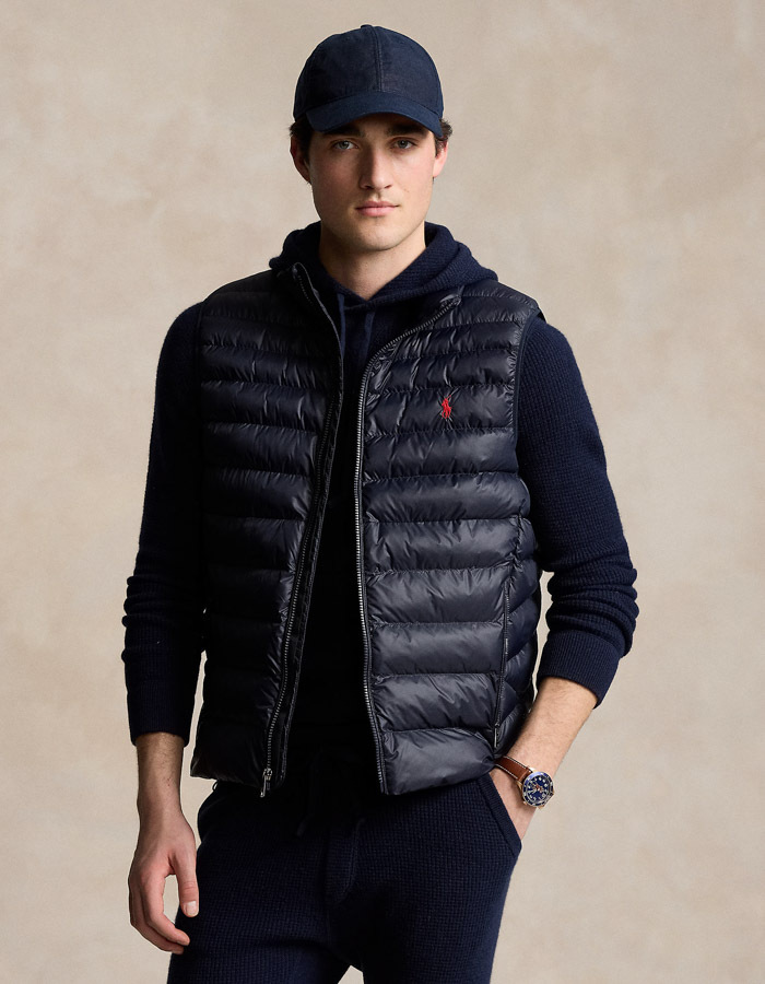 The Colden Packable Vest – Collection Navy