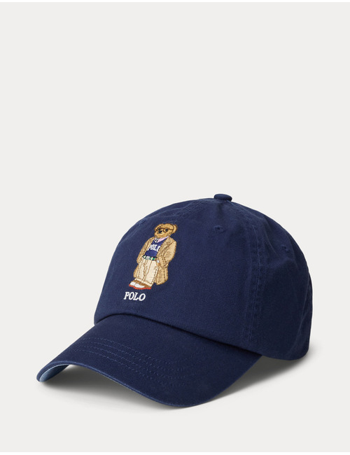 Polo Bear Twill Ball Cap – Newport Navy