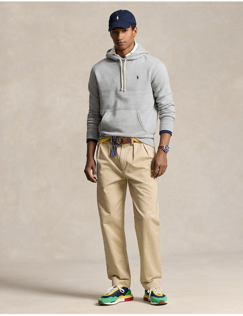 Fleece hoodie in katoenmix – Andover Heather
